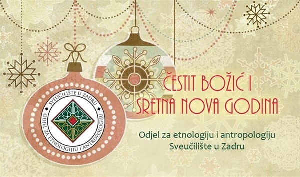 Blagdanska čestitka Odjela za etnologiju i antropologiju